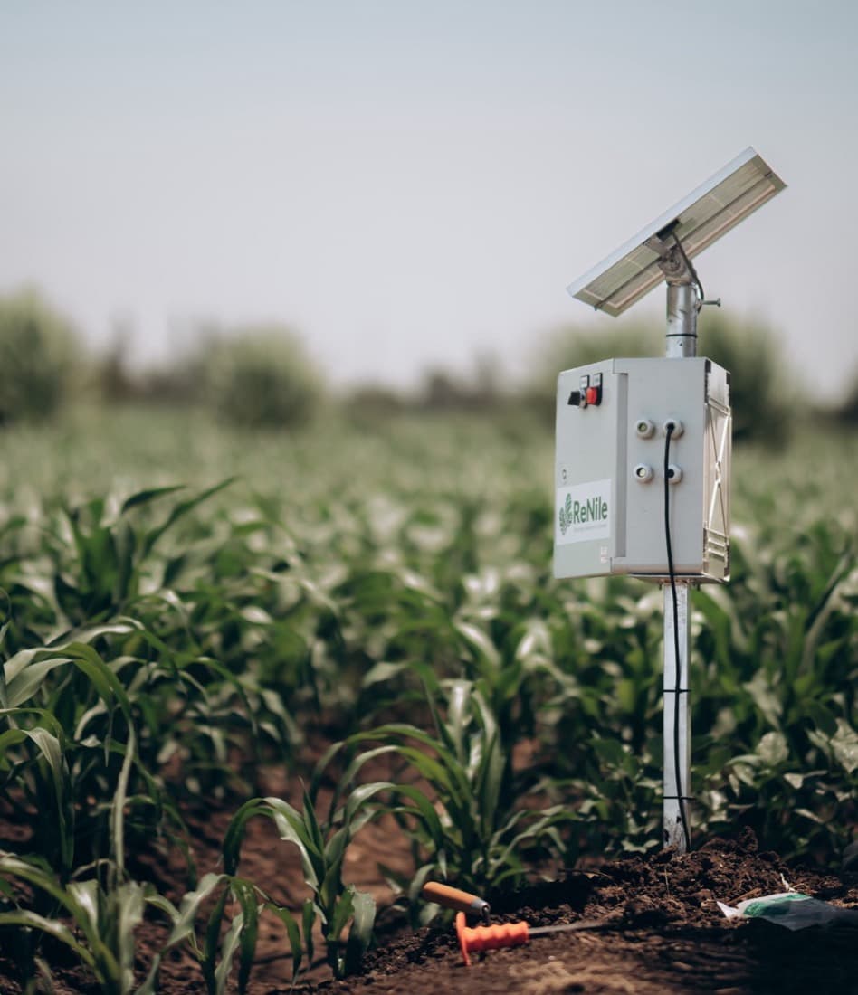 Smart greenhouse connected to ReNile